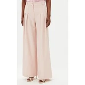 Maryley Medžiaginės kelnės 25EB579/43PY Rožinė Regular Fit