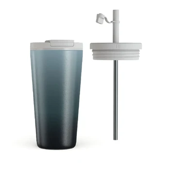 Black Hole - Travel Mug, 500 ml / Flap & Straw Set