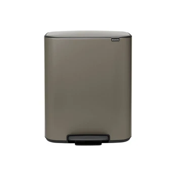 Brabantia šiukšliadėžė Bo, 60 l, ruda