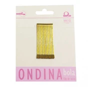 Eurostil Ondina Clips 50mm Bola Bronce 12un kaina