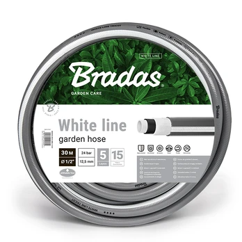 Laistymo žarna BRADAS WHITE LINE, 3/4", 50 m