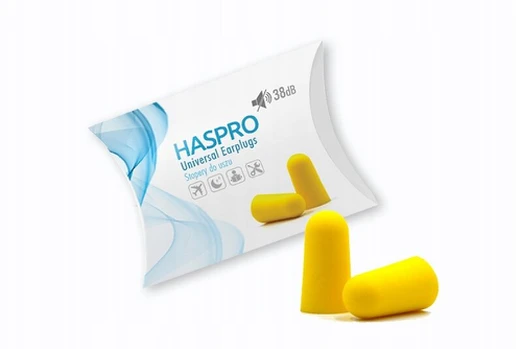 Haspro 1p Foam Ausų kištukai - 1 pora