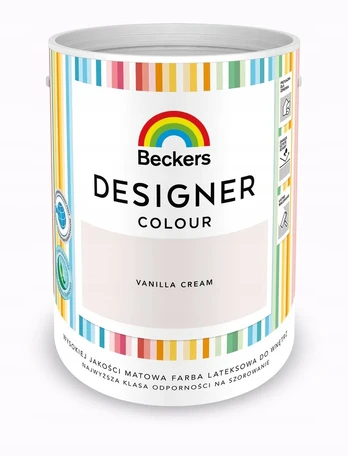Beckers Designer Colour Vanilla Kreminis 5 l