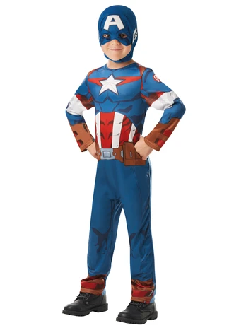 Rubies - Classic Costume - Captain America (104 cm)