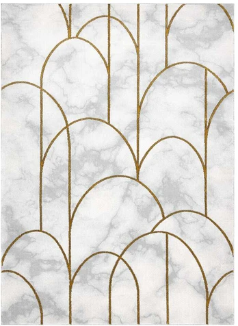 Dywan ESTEMA ARTDECO spalva kreminė 140x190 Hakano
