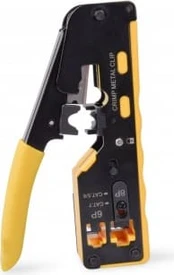 DIGITUS Crimpwerkzeug Multi-Modular 6P,8P,CAT7,EZ8P8C