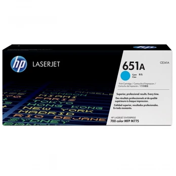 Tonerių kasetė HP 651A, mėlyna