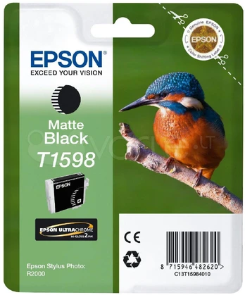 EPSON Tinte Matte Black 17 ml | C13T15984010