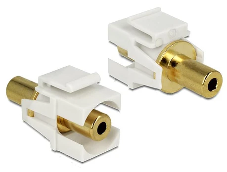 Delock Keystone Klinke 3,5 mm Buchse > Buchse