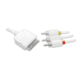 Kabelis Ipod - 3RCA (2x audio+1 video) 1.5m