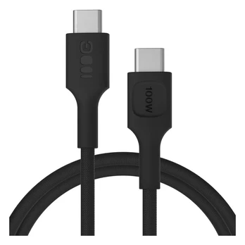 USB-C cable 1.2m 100W Greencell PowerStream Fast Charging PD Panther Black
