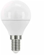Emos LED bulb Classic Mini Globe 5W E14 warm baltas kaina