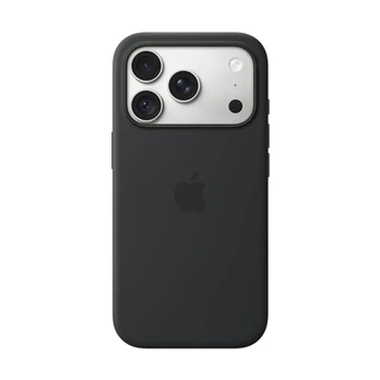 Dėkliukas APPLE iPhone 18 Pro Silicone Case with MagSafe - Black
