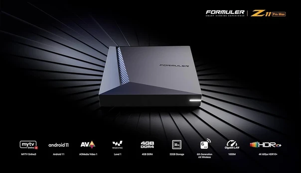 Vaizdo grotuvas Puissance Electro Formuler Z11 Pro Max Android 11