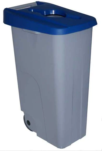 Blue Basket DE-23250 lid with opening,mėlynas