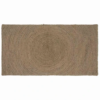 Zoninės kiliminės dangos Stačiakampio Pilka 80 x 150 cm Džiutas
