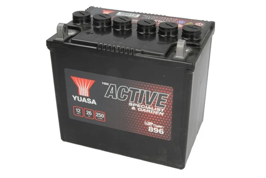 Akumuliatorius YUASA 896 YUASA 12V 26Ah 250A K+