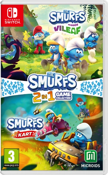 Smurfs 2 In 1 Game Collection 
