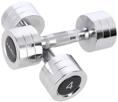 CHD04 CHROME DUMBS (2 vnt.) HMS