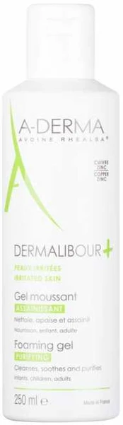 A-Derma Dermalibour+ Foaming Gel, 250 ml