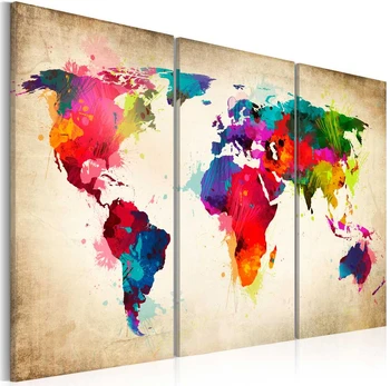 Artgeist Paveikslas - Rainbow Continents