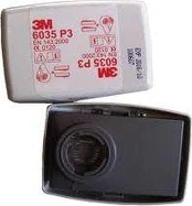 3M FILTRAS PRZECIWPYŁOWY P3 6035 2vnt..