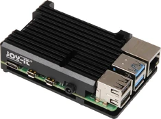 Korpusas mini kompiuteriui Raspberry Pi 4 su radiatoriumi JOY-IT kaina