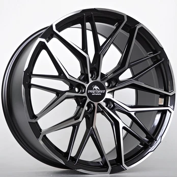 Ratlankis Forzza Stone 9,5X20 5X112 ET38 66,56 Black Magic Face Polished