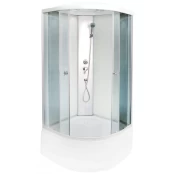 Dušo kabina R8804B grey/white kaina