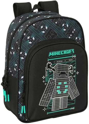 Safta Minecraft Screen adaptable backpack 34cm