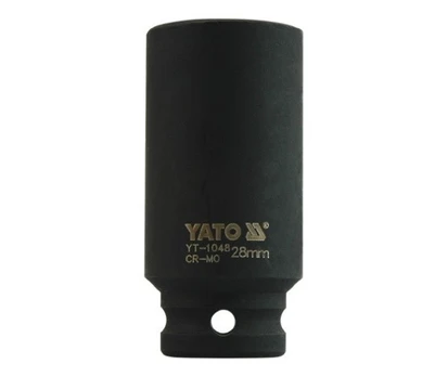 Galvutė smūginė ilga 1/2", 29mm (YT-1049)