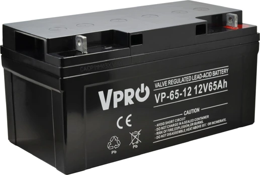 Volt AKUMULIATORIUS 12V/65AH-VPRO