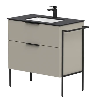 Apatinė spintelė Kame Big 80 cm, taupe