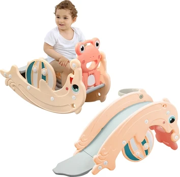 3-in-1 Children’s Slide & Swing Set inSPORTline Frofino
