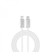Devia cable Extreme EC654 PD USB-C - Lightning 1,5 m 27W 3A baltas kaina