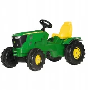 Traktorius Rolly Toys John Deere, geltonas/žalias kaina