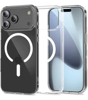 Dėklas TECH-PROTECT FLEXAIR HYBRID MAGSAFE IPHONE 17 PRO CLEAR