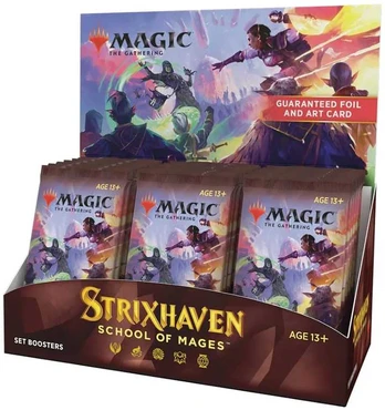 Magic The Gathering MTG Strixhaven: School of Mages Set Booster Box