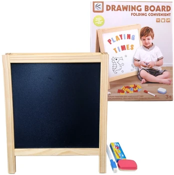 Didelė daugiafunkcė edukacinė lenta 2in1