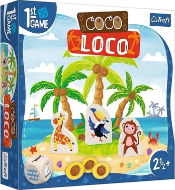 Trefl 1st Game Pierwsza Gra planszowa Coco Loco