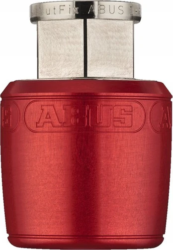 Abus Nutfix 3/8" raudona - apsauga nuo vagystės dviračio ratui