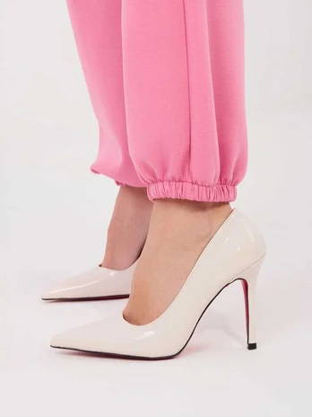 Italy Moda Kelnės-IT-SP-22197.64-rožinis