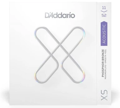 Stygos akustinei gitarai D'Addario XSAPB1152 Phosphor bronze