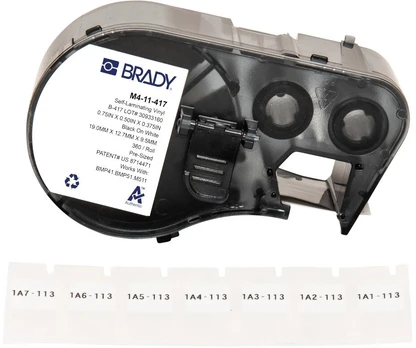 Brady BMP41/BMP51/BMP53/M511 Label Spausdintuvas Labels