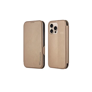 Dėklas HDD Classic Wallet Case Samsung A135 A13 4G auksinis