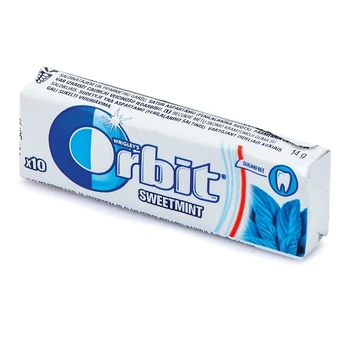 Kramtoma guma ORBIT SWEETMINT, 14 g