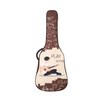 Dėklas akustinei gitarai Hard Bag B-1913-41 Coffee