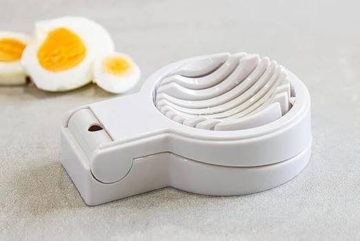 Kitchen Craft tvirtas plastikinis kiaušinių pjaustytuvas