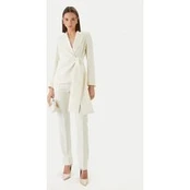 Marella Švarkas Meandro 2613041053 Écru Slim Fit