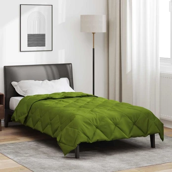 Pilna metų antklodė Žalia 220 x 155 cm Mikropluoštas